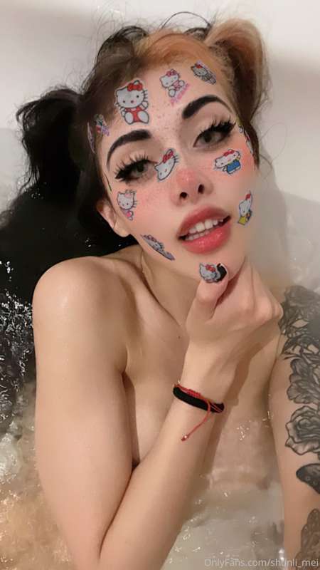 Algunas fotos que me saque en este bello baño❤️ 2