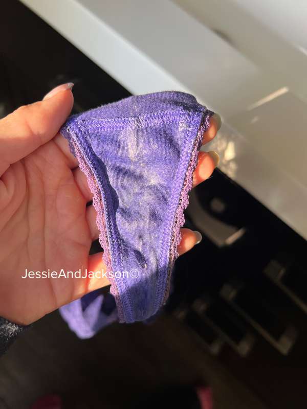 **For the dirty panty lovers**
My creampied panties from yes.. 5