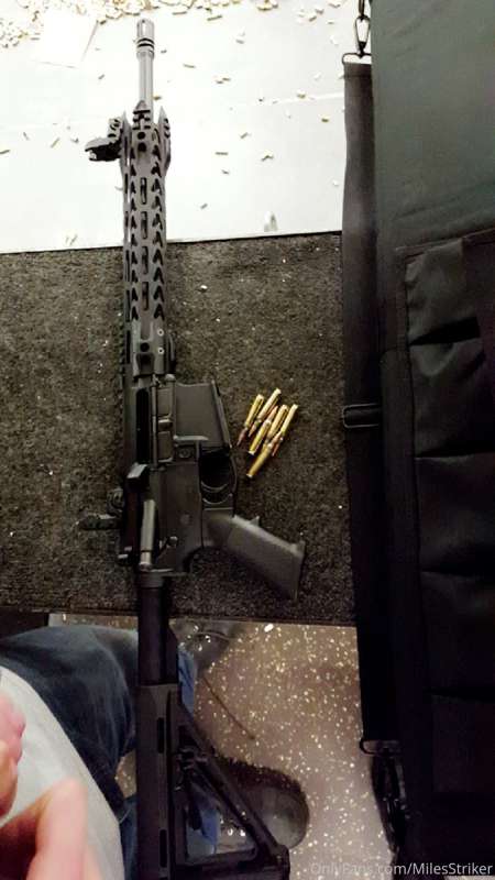 I still got it! 300 Meters using only Iron Sights