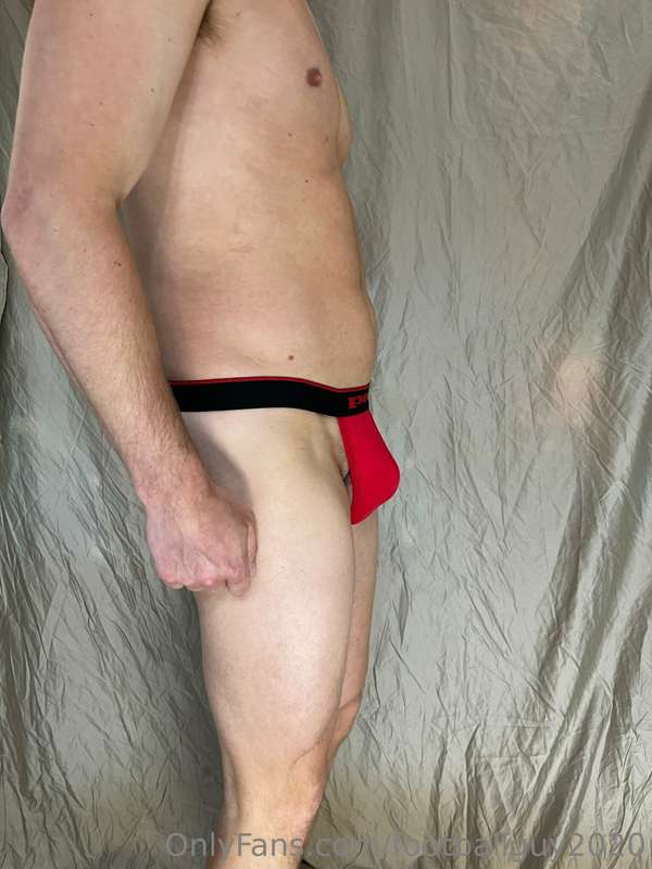 Soldier shows off his hot muscular body in a thong and jock!.. 21