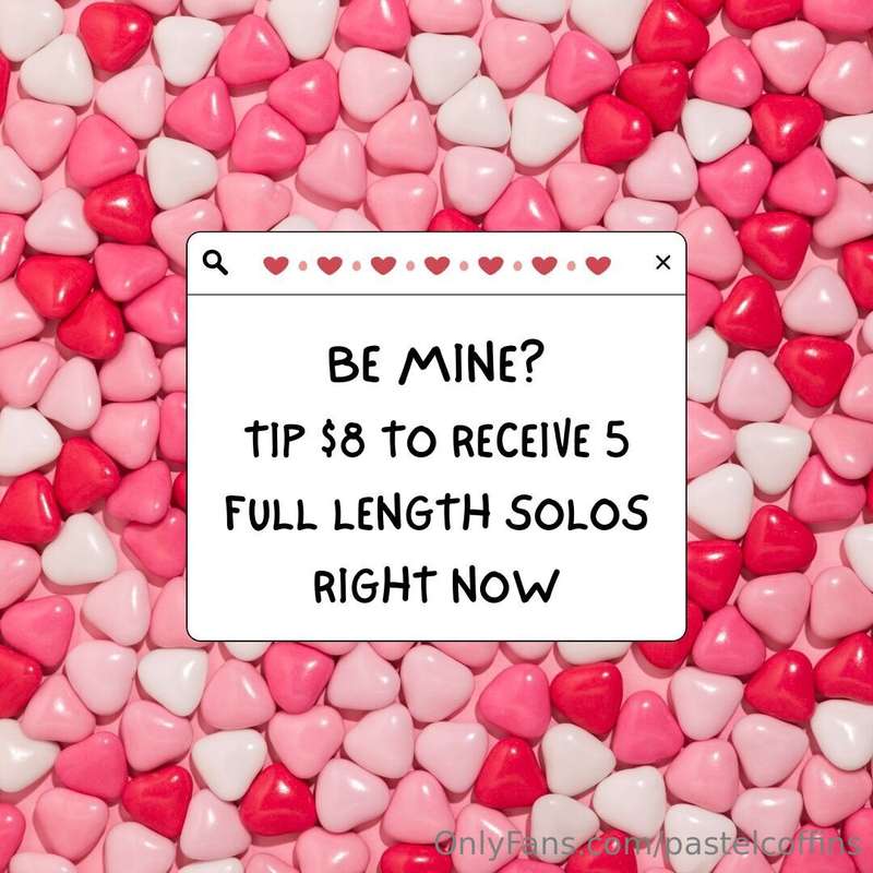 💌 BE MINE 💌5 full length solos for $8! 😝
