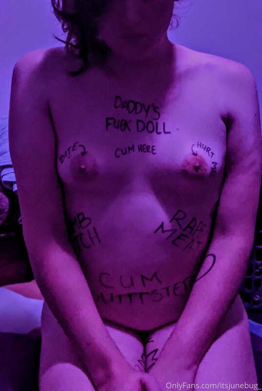 bodywriting's hot. leave some comments on this, and we'll ta..