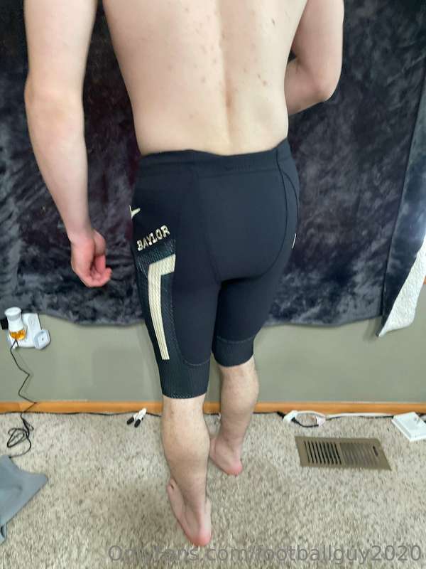 Me in football pants set 1 9