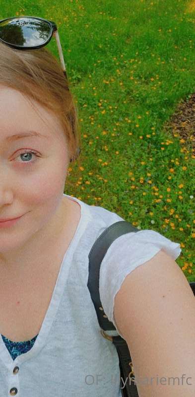 Recent selfies from outside (mostly). I've been walking a wh.. 1