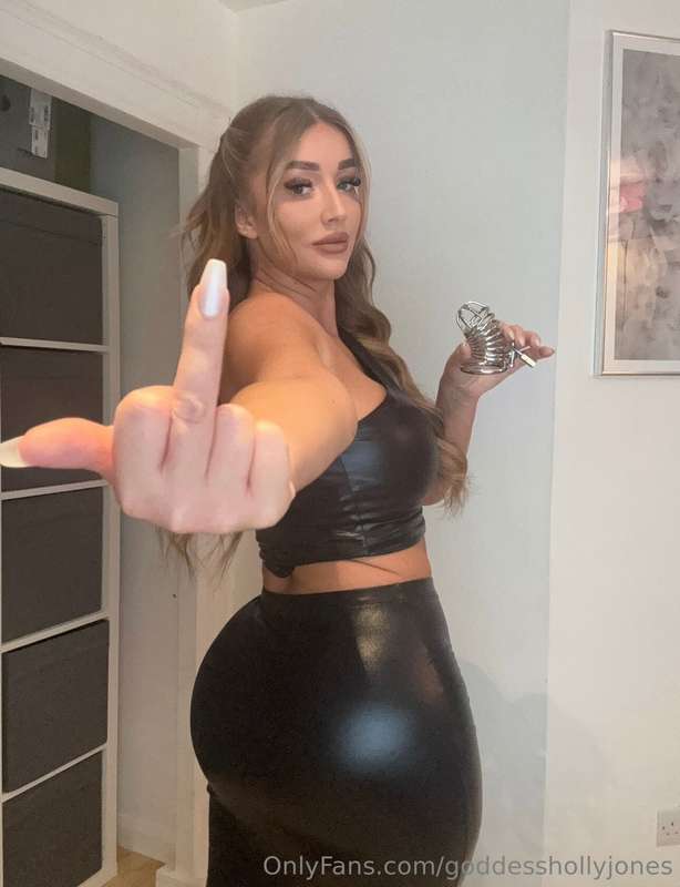 Don’t even think of touching that little cocklette to Goddes..