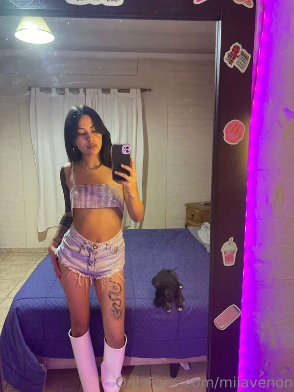 Trying what outfit would suit me for the next party, will th..