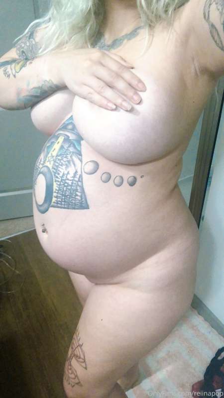 Big. Inflated. Belly. 🥵🥵🥵 4