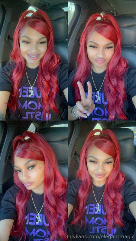 I went Red 😍🥰