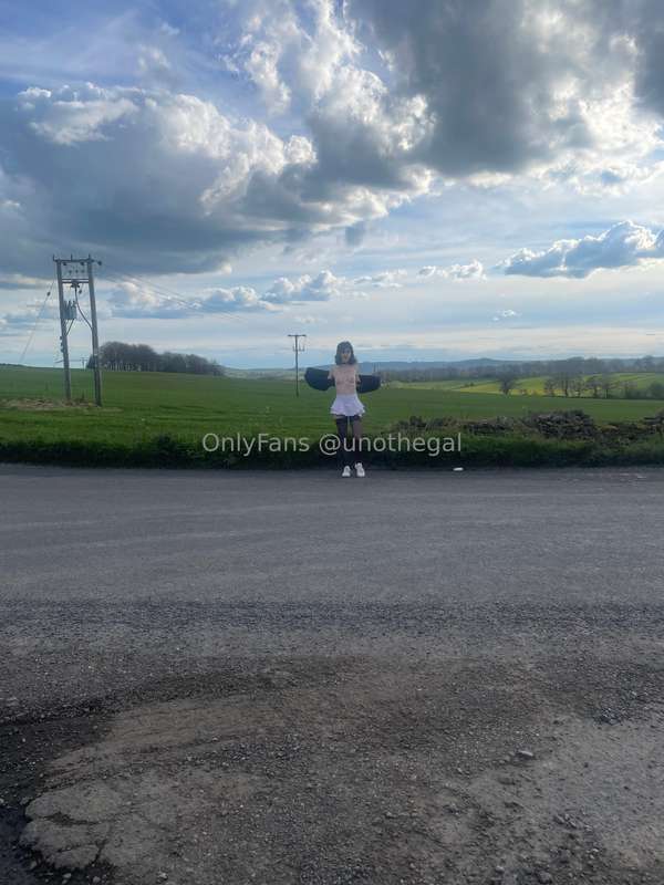 It was a bit windy and a lil sneaky with how many cars were ..