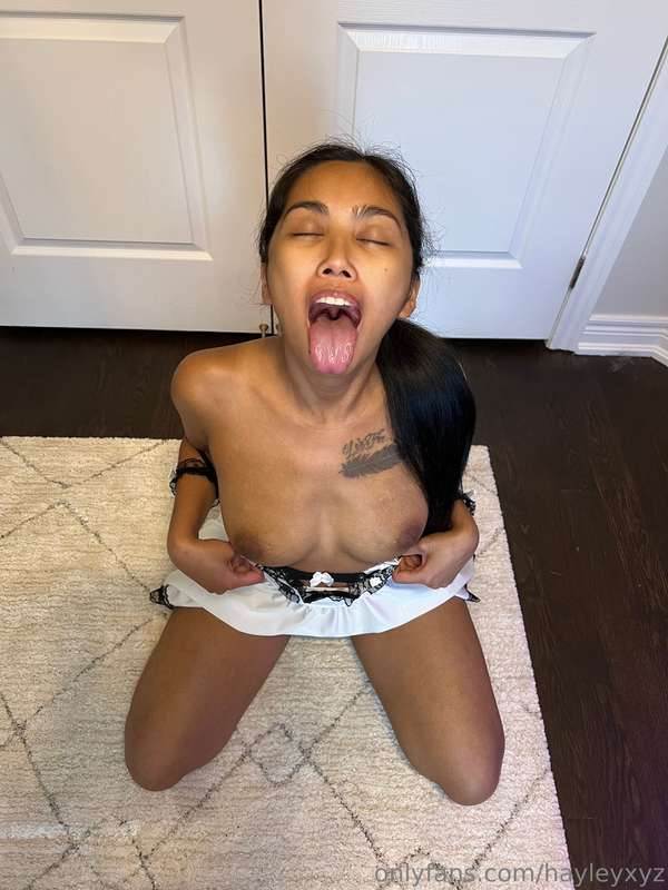 I'd make a cute maid... You have to pay extra if you want yo.. 5
