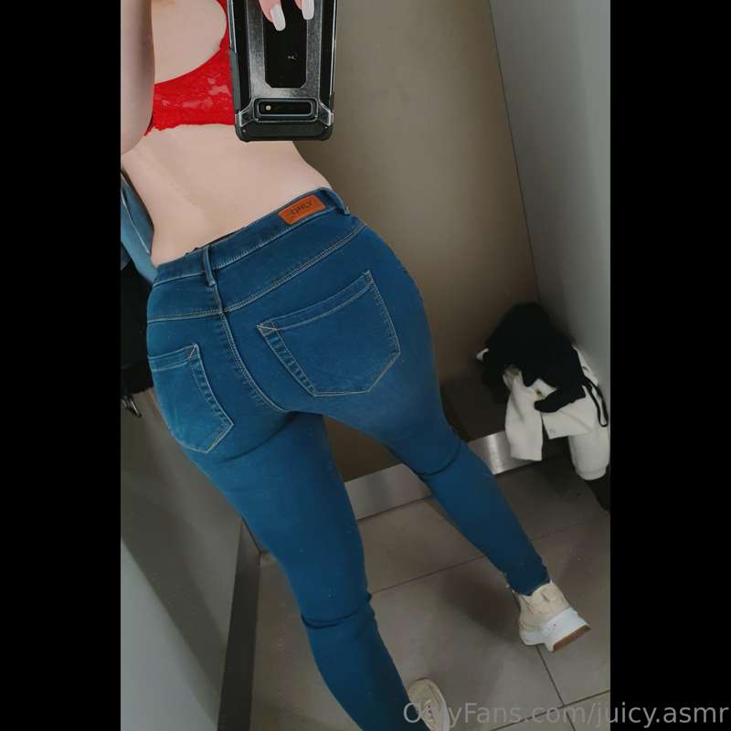 My new jeans, so flattering