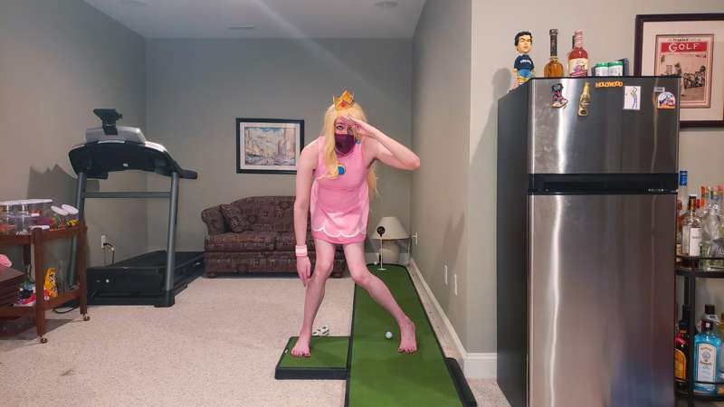 And here's slutty Tennis Peach! I always love out-of-charact.. 25