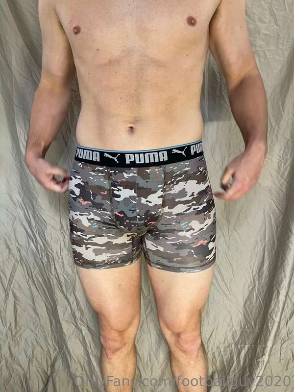 The hot corporal showing off his body in various undies! Set.. 25
