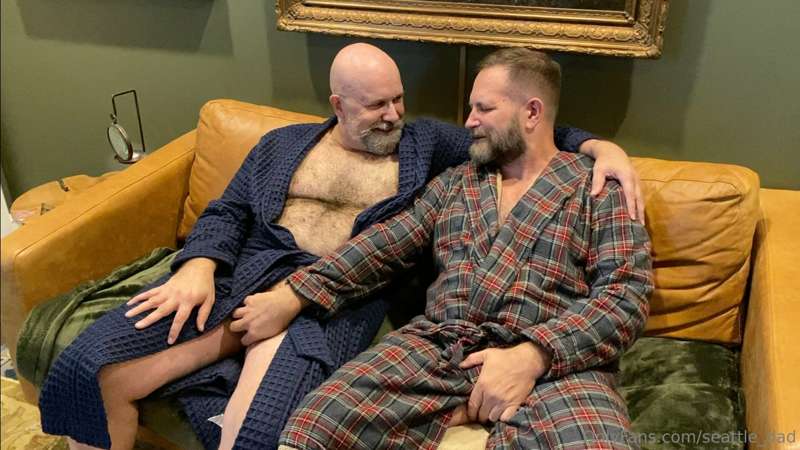 WOOOOF!  I can't believe I was able to get these two hairy b..