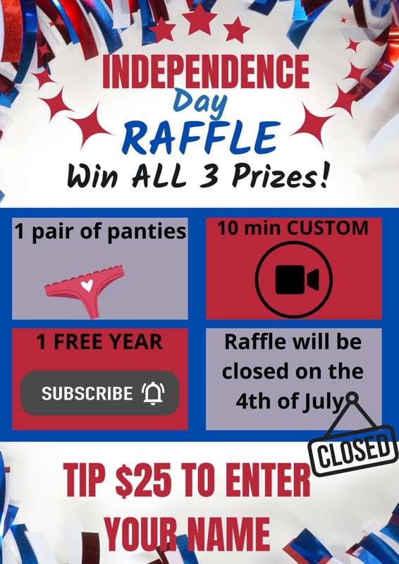 🎫**BIGGEST COMPETITION EVER** 🎫

$25 for a raffle ticket 🎫! ..