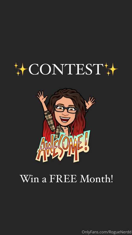 ⭕️CLOSED⭕️  ✨CONTEST✨ Win one FREE Month to my main Onlyfans..
