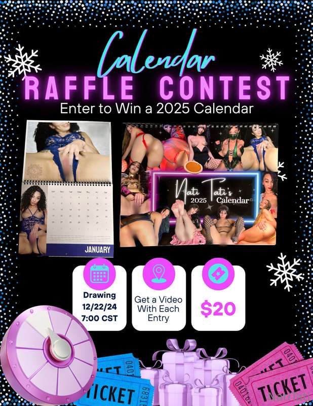 Pin Me To Your Wall(;2025 Calendar  • 25 Nudes • Laminated •..