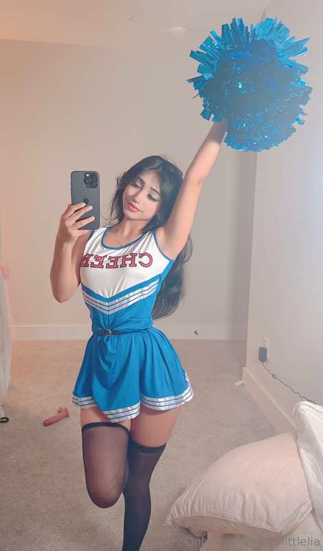 Can I be your cheerleader gf? I promise to dance for you alw.. 4
