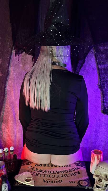 Twas the night before Halloween, and this witch is looking f.. 1