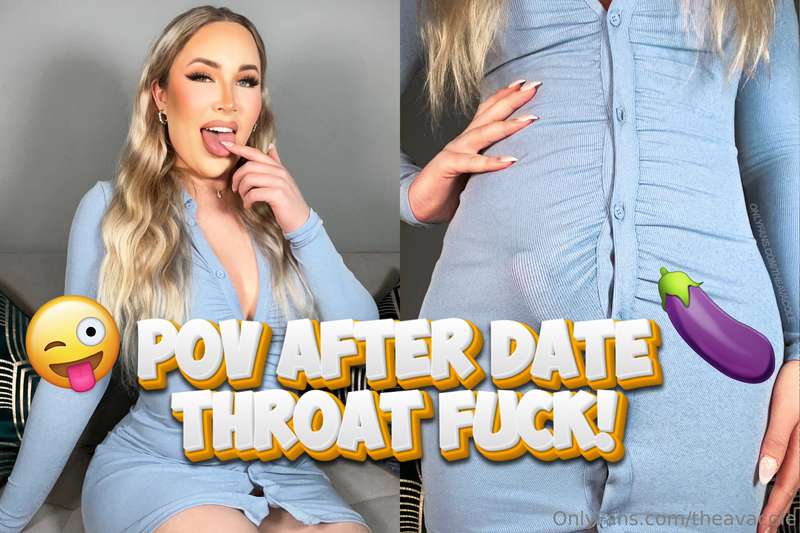 ***POV AFTER DATE THROAT FUCK!!*** 🤤 After our bowling date,..
