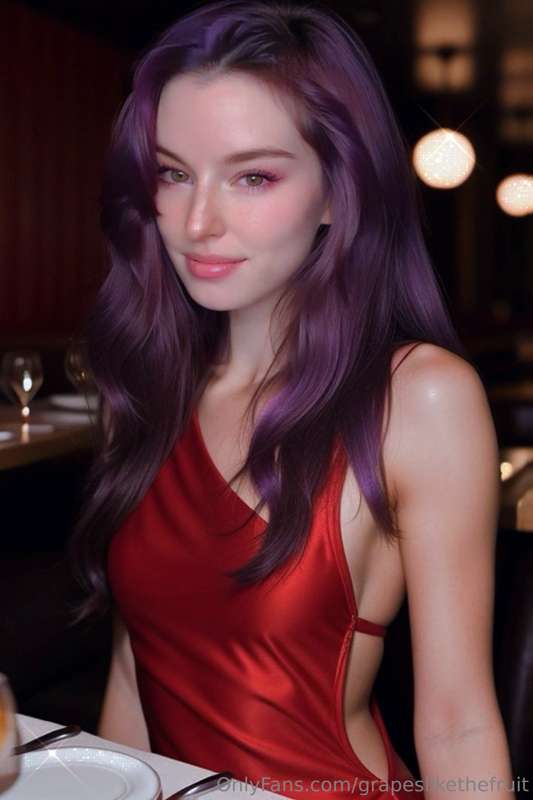 Dinner date, your treat! 🥘 💜