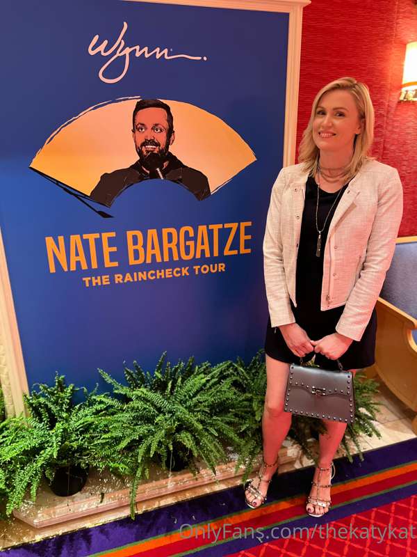 Saw Comedian Nate Bargatze last night at Wynn Las Vegas!  
S..