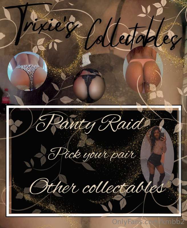 ❗️PANTY RAID & OTHER COLLECTABLES❗️   To kick off this new m..