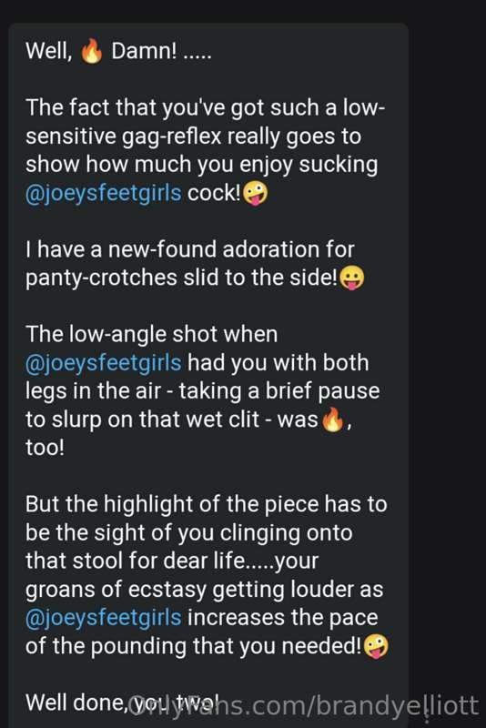 Just had to share this review on my latest video 🥰 I love wh..