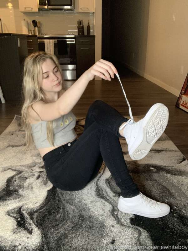 Removing my socks and shoes 💖 19