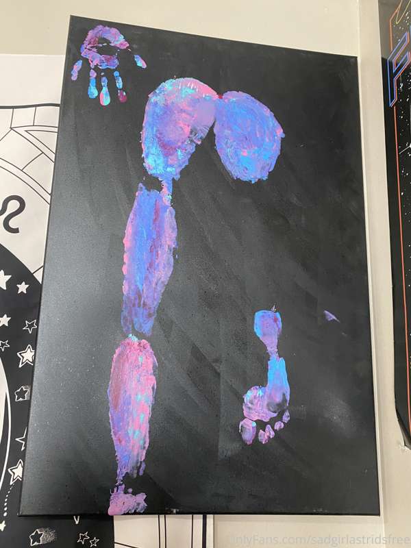 If I went live and did a painting like this, would you come ..