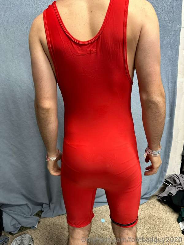 The private in a red wrestling singlet! 11