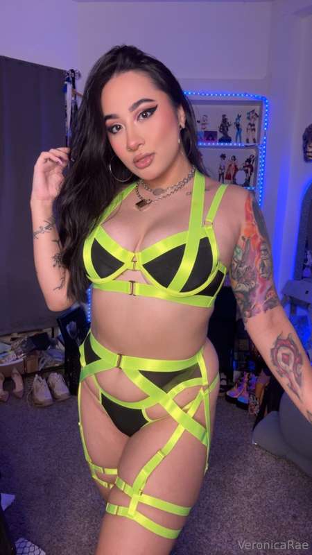 first half of the neon green set I think this is my favorite.. 15
