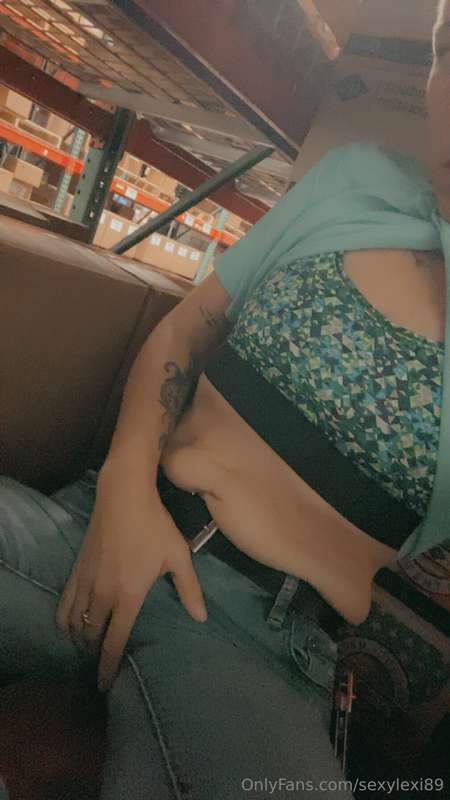 I love being naughty at work 