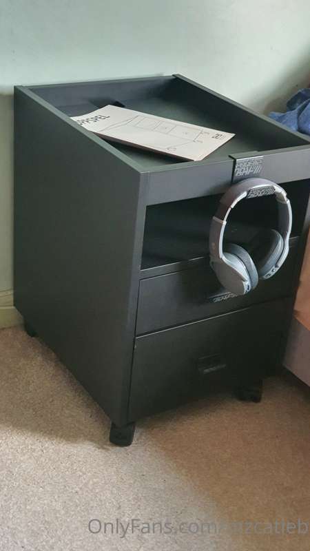 My day was... productive O. O
New Bedside table with Wheels...