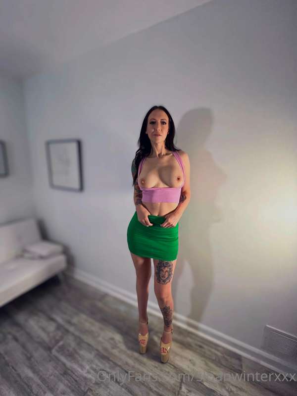 Ms. Winter loves a short skirt😈 1