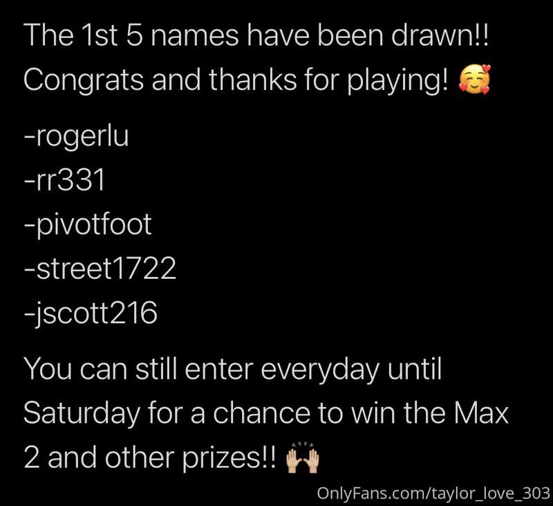 Taylor_Love_303 - Onlyfans - 28 Dec, 2020