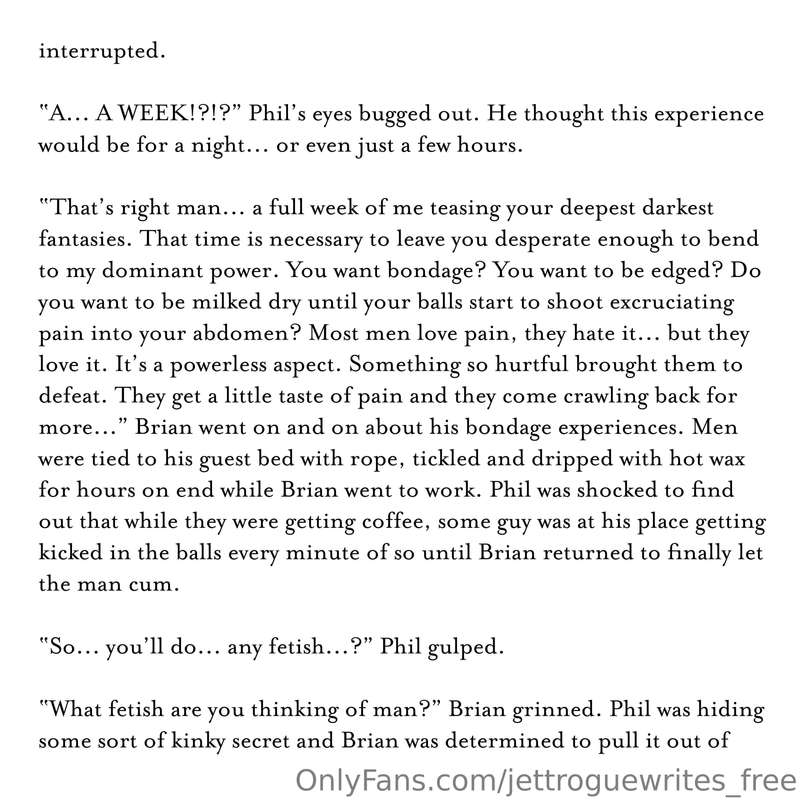 A fan requested a commission. Read it here! 6,800+ words. 7