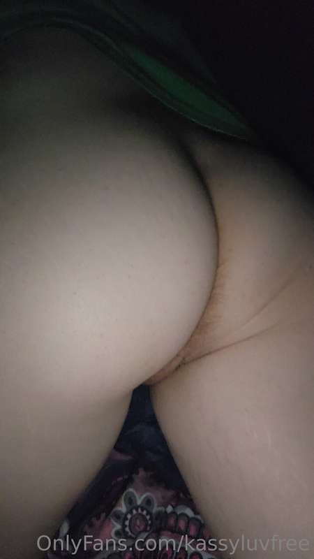 I'm going to brush my butt up against your cock while we're ..