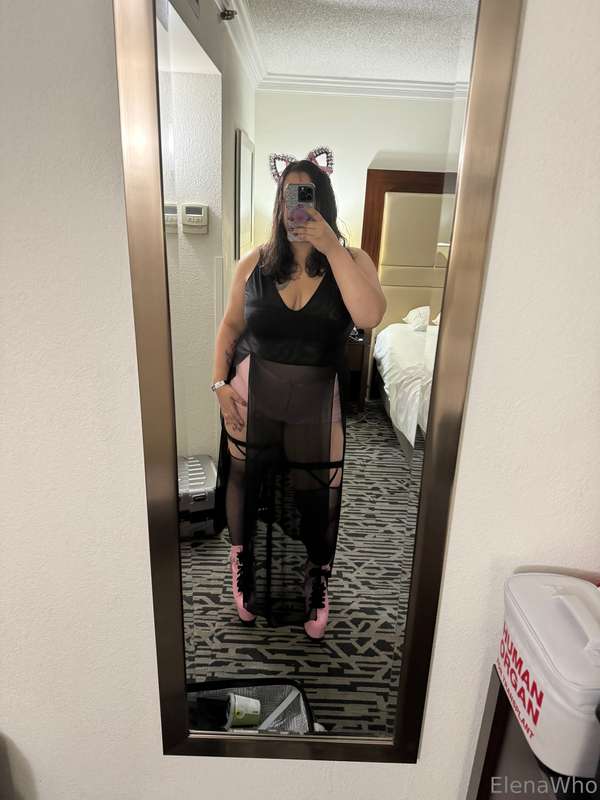 I was looking hot and cute