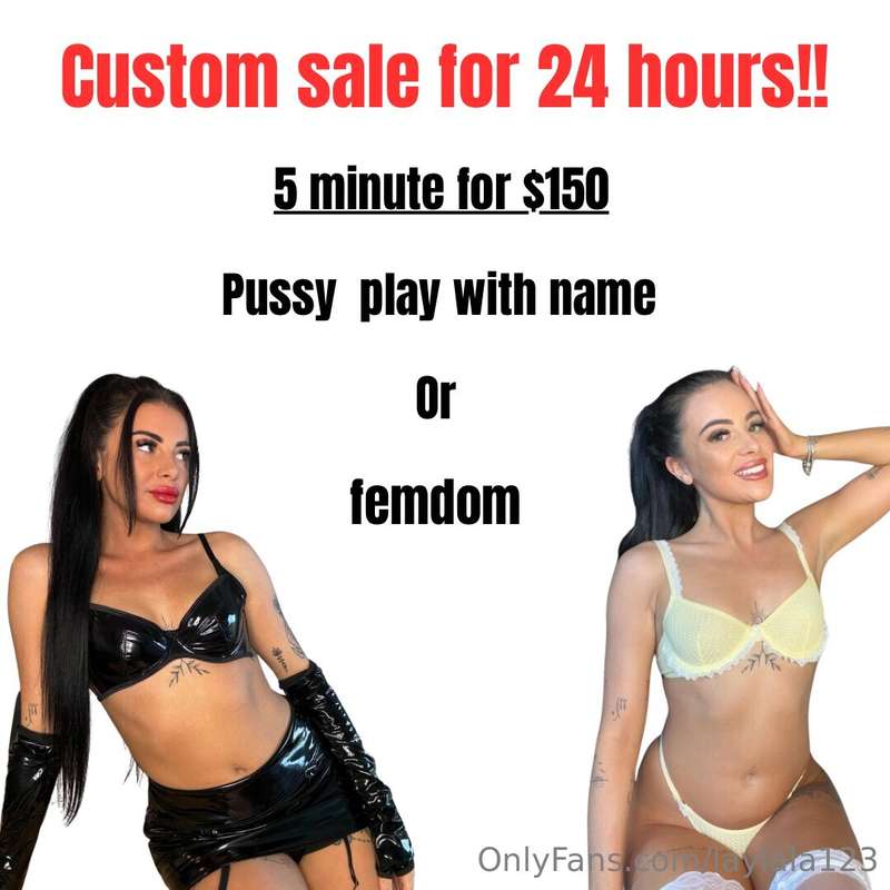 ‼️CUSTOM OFFER‼️Dm to arrange🤍