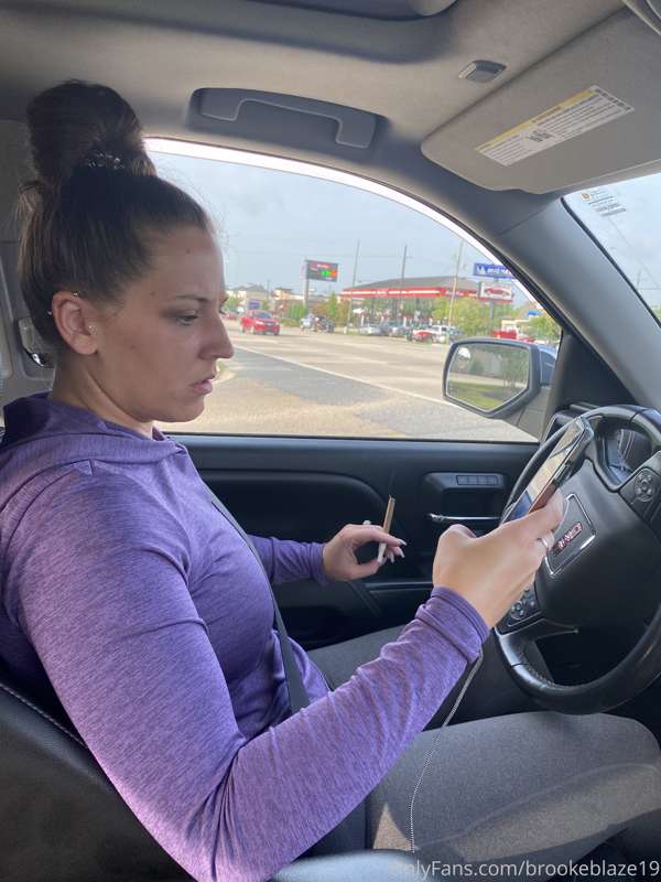 Enjoying a black n mild coming home from the gym lol 2