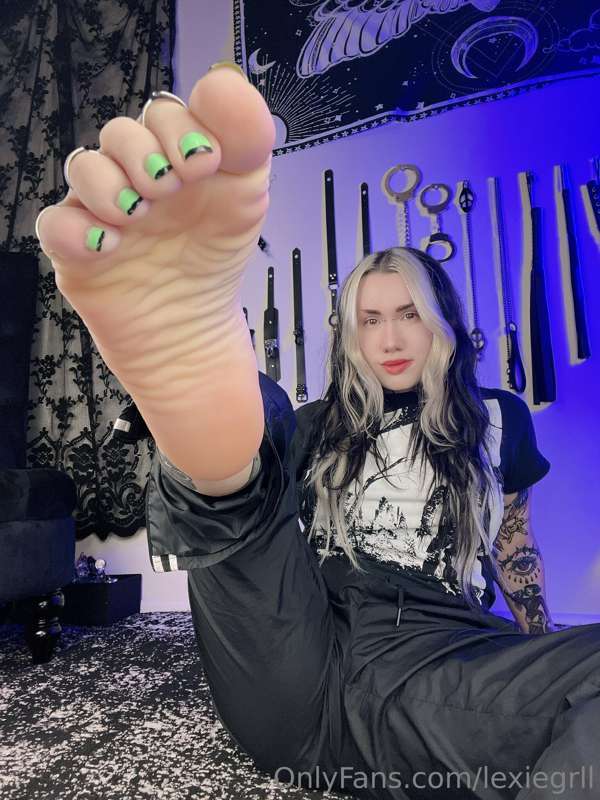 I want you to lick and suck all over them today
