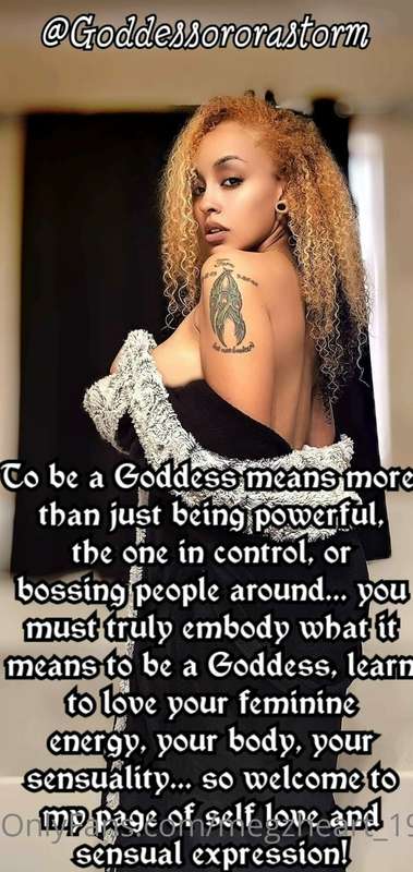 #AD Her command... is your greatest desire😈😈, please the God..