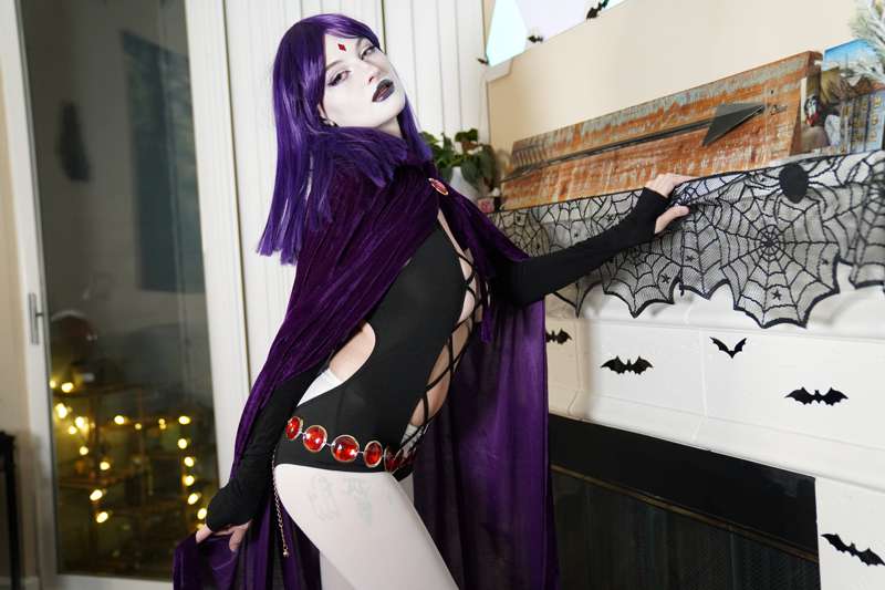 SEXY RAVEN cosplay picsss, lewds only, but still so hot 16