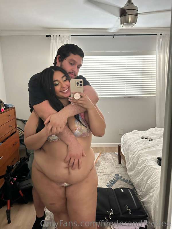 Some quick belly love in the mirror while we wait to film a .. 2