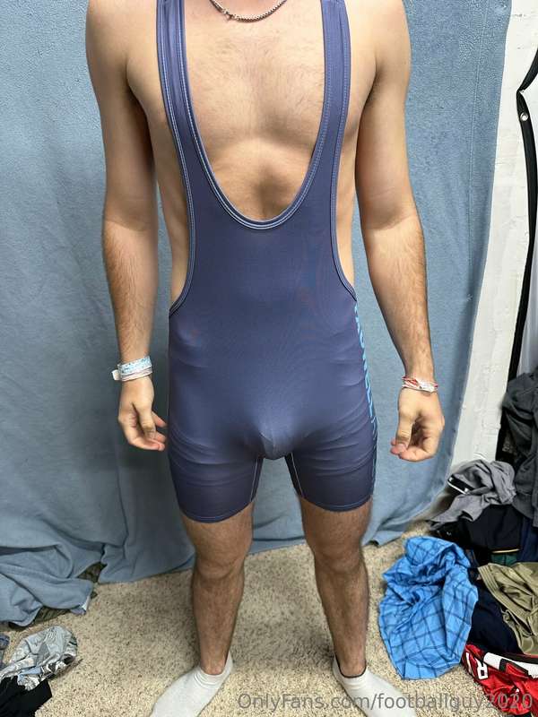 Wrestling singlet wearing private! 10