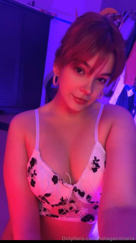 Under the red lights, everything feels different. 😉