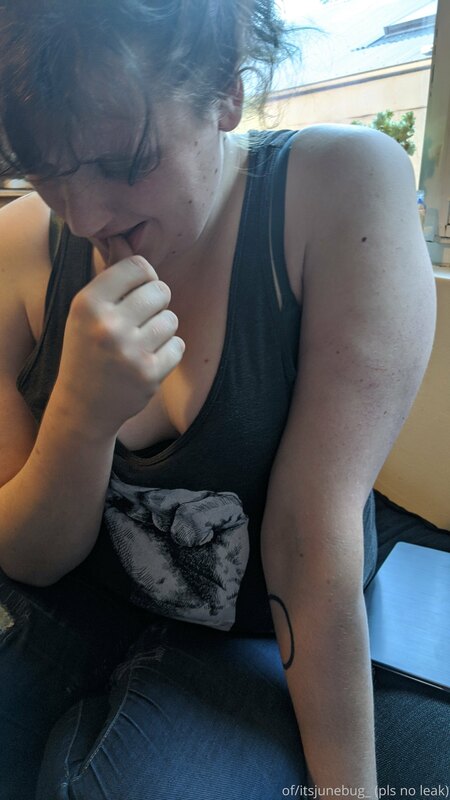 my gf took some photos of my tits. i felt pretty hot. 4