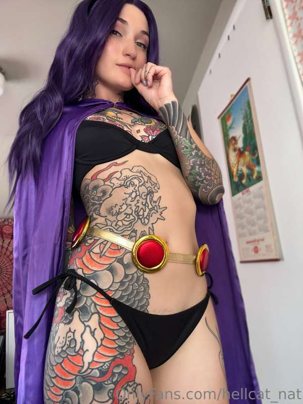 Bikini Raven or Classic Leotard Raven? Let me know what cosp.. 1