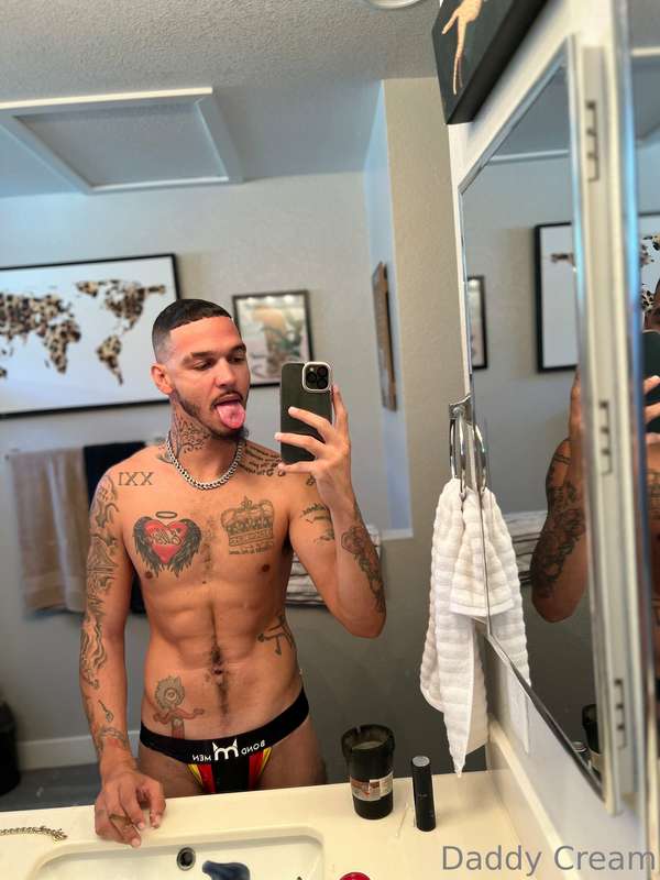 Trying on some new jock straps 10